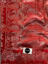 Indupriyaa Red  Handloom Soft Silk Saree With Rich Pallu